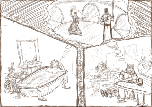 Процесс воображения в разгаре (by  Инг-Шаддхур)