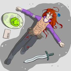 Безвестный герой Годвилля отдыхает.