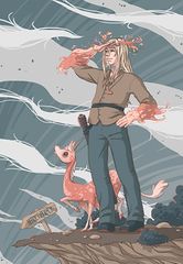 Песцовый с питомцем by Аджериеру.jpeg