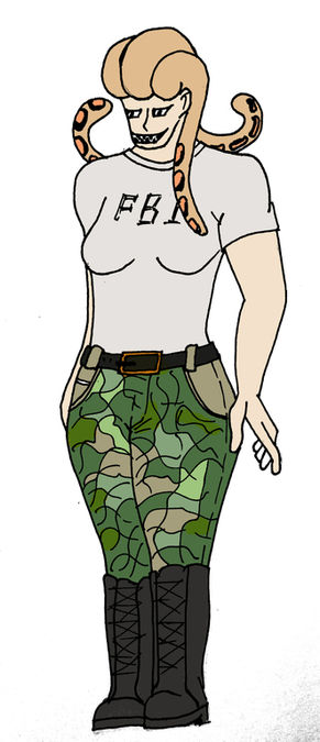 Портрет богини в исполнении бога  Марид