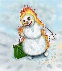 Пылающий Снеговик by Аdam.jpg