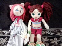 Кыська Муська и Мур Рена — закадычные друзья: они даже на арене бьют друг дружку лишь шутя. Героиня (2 шт.).