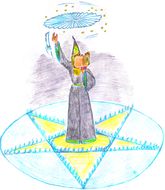 Некоторые утверждают, что легенды, как обычно, врут, а на самом деле Алименталист - дряхлый старик, который ворует все алименты, отправленные героями прекрасным селянкам. By  Sot-onna