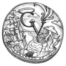 Юбилейный золотой с видом Годвилля