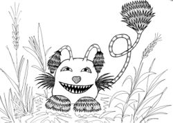 Вайоллин (У•В•О) № 23 — Мелкотравчатый Злыдень