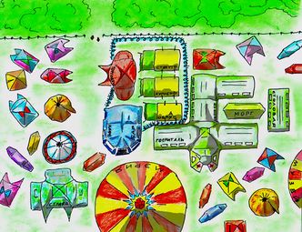 Заброшенск‎. Палаточный городок.