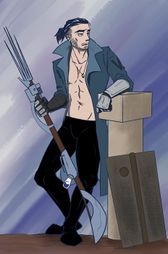  Эйнар Одинокий Волк by  Jokertyan