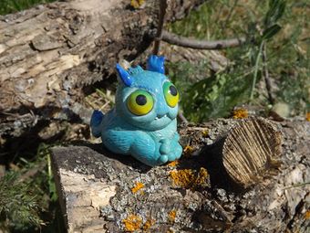 Пухозаврик Зяпа by  Трезэлль