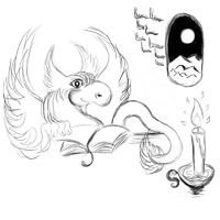 Ученый ДраКошка — исключение, которое лишь подтверждает правило. By  Serpentina